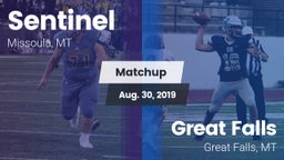 Matchup: Sentinel  vs. Great Falls  2019