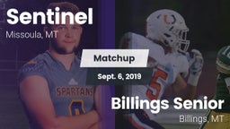 Matchup: Sentinel  vs. Billings Senior  2019