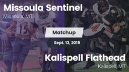 Matchup: Sentinel  vs. Kalispell Flathead  2019