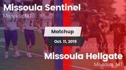 Matchup: Sentinel  vs. Missoula Hellgate  2019