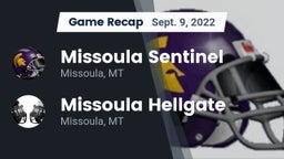 Recap: Missoula Sentinel  vs. Missoula Hellgate  2022