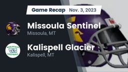 Recap: Missoula Sentinel  vs. Kalispell Glacier  2023