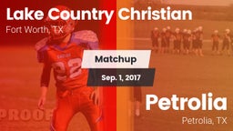 Matchup: Lake Country vs. Petrolia  2017