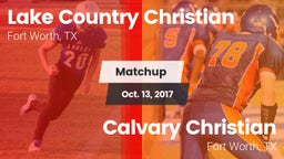 Matchup: Lake Country vs. Calvary Christian  2017