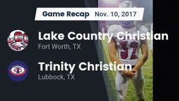 Recap: Lake Country Christian  vs. Trinity Christian  2017