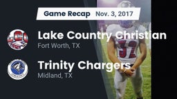 Recap: Lake Country Christian  vs. Trinity Chargers 2017