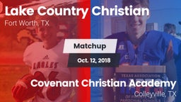 Matchup: Lake Country vs. Covenant Christian Academy 2018