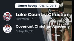 Recap: Lake Country Christian  vs. Covenant Christian Academy 2018