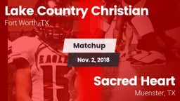 Matchup: Lake Country vs. Sacred Heart  2018