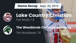 Recap: Lake Country Christian  vs. The Woodlands Christian Academy  2019