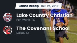Recap: Lake Country Christian  vs. The Covenant School 2019