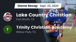 Recap: Lake Country Christian  vs. Trinity Christian Academy 2020