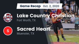 Recap: Lake Country Christian  vs. Sacred Heart  2020