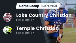 Recap: Lake Country Christian  vs. Temple Christian  2020