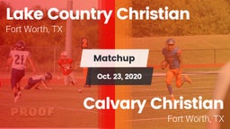 Matchup: Lake Country vs. Calvary Christian  2020