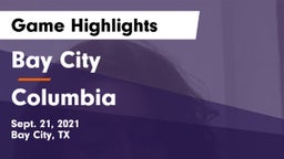 Bay City  vs Columbia  Game Highlights - Sept. 21, 2021