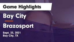Bay City  vs Brazosport  Game Highlights - Sept. 23, 2021