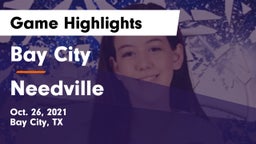 Bay City  vs Needville  Game Highlights - Oct. 26, 2021