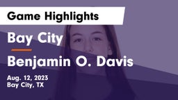 Bay City  vs Benjamin O. Davis  Game Highlights - Aug. 12, 2023