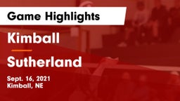 Kimball  vs Sutherland  Game Highlights - Sept. 16, 2021