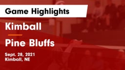 Kimball  vs Pine Bluffs  Game Highlights - Sept. 28, 2021