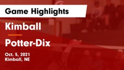 Kimball  vs Potter-Dix  Game Highlights - Oct. 5, 2021