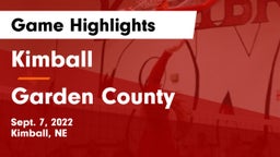 Kimball  vs Garden County  Game Highlights - Sept. 7, 2022