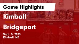 Kimball  vs Bridgeport  Game Highlights - Sept. 5, 2023