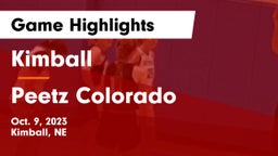 Kimball  vs Peetz Colorado Game Highlights - Oct. 9, 2023