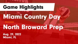 Miami Country Day  vs North Broward Prep  Game Highlights - Aug. 29, 2022