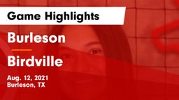 Burleson  vs Birdville Game Highlights - Aug. 12, 2021