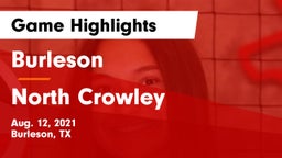 Burleson  vs North Crowley Game Highlights - Aug. 12, 2021