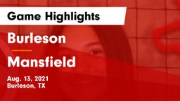 Burleson  vs Mansfield  Game Highlights - Aug. 13, 2021