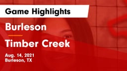 Burleson  vs Timber Creek  Game Highlights - Aug. 14, 2021
