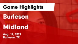 Burleson  vs Midland  Game Highlights - Aug. 14, 2021