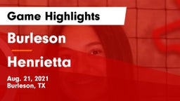 Burleson  vs Henrietta  Game Highlights - Aug. 21, 2021