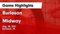 Burleson  vs Midway Game Highlights - Aug. 28, 2021