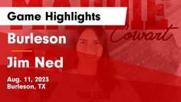 Burleson  vs Jim Ned  Game Highlights - Aug. 11, 2023