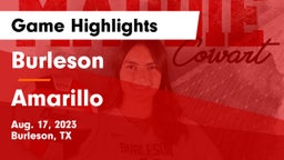 Burleson  vs Amarillo  Game Highlights - Aug. 17, 2023