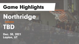 Northridge  vs TBD Game Highlights - Dec. 30, 2021