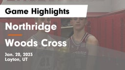 Northridge  vs Woods Cross  Game Highlights - Jan. 20, 2023