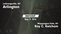 Matchup: Arlington High vs. Roy C. Ketcham  2016