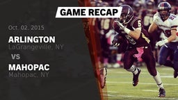 Recap: Arlington  vs. Mahopac  2015