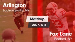 Matchup: Arlington High vs. Fox Lane  2016