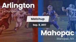 Matchup: Arlington High vs. Mahopac  2017
