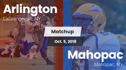 Matchup: Arlington High vs. Mahopac  2018