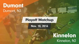 Matchup: Dumont  vs. Kinnelon  2016