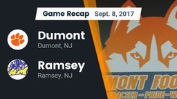 Recap: Dumont  vs. Ramsey  2017