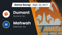 Recap: Dumont  vs. Mahwah  2017