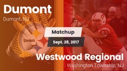 Matchup: Dumont  vs. Westwood Regional  2017